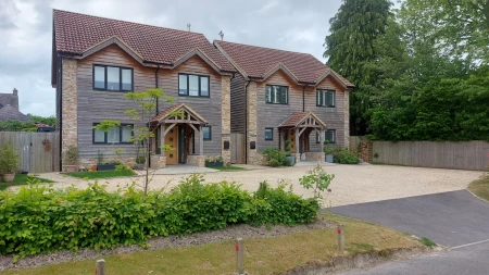 Cover image for Dwellings in Wiltshire village now all built