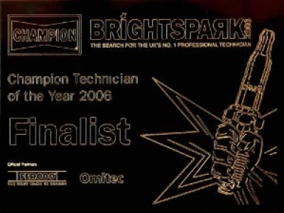 Image Captioned: Champion Technician of the Year 2006
