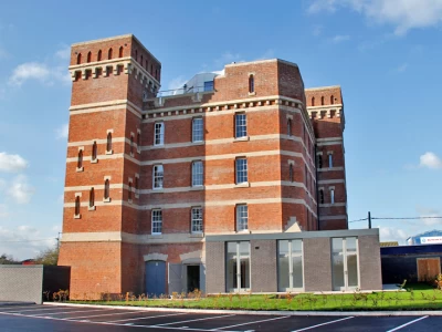 Image Captioned: Residential conversion of historic military keep