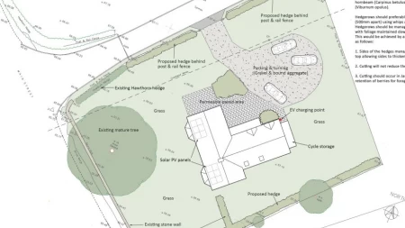 Cover image for New detached dwelling granted in Wiltshire village