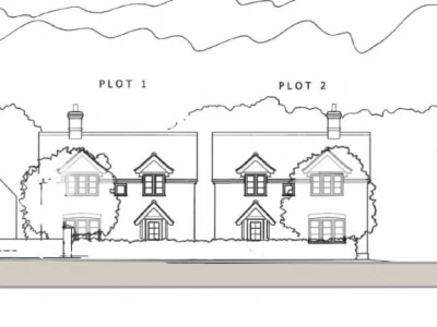 Image Captioned: Proposed street elevation