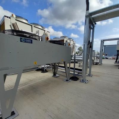 External refrigeration unit.