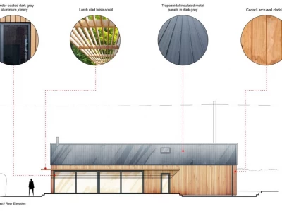Image Captioned: Contemporary barn conversion