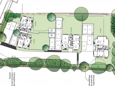 Image Captioned: Site layout
