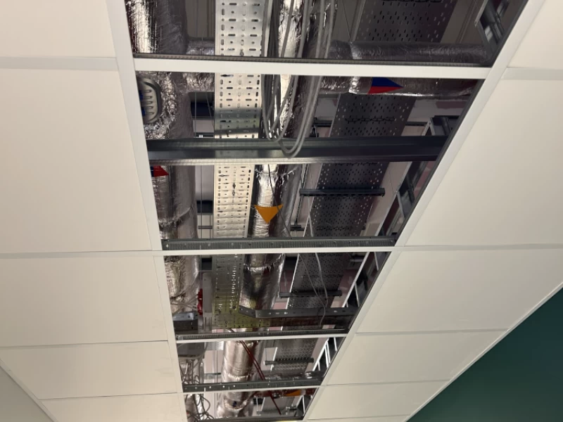 Cable ducts.