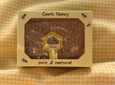 Photo of Whole Honeycomb in a Gift Box - Small