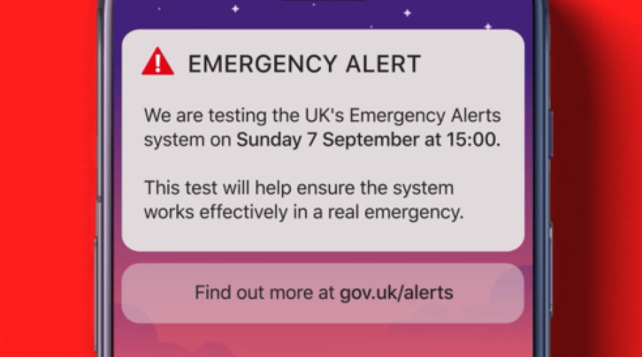 Emergency Alert Test - Sunday, 7 September at 15:00