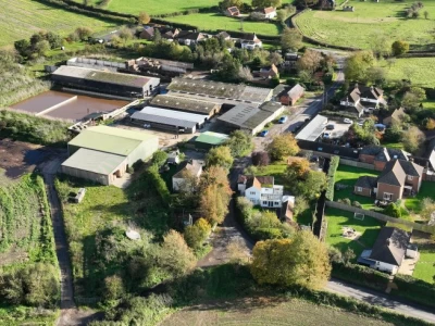 Image Captioned: Existing aerial view