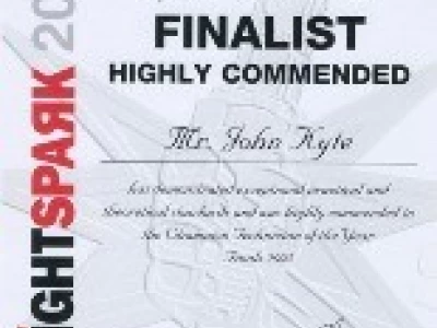 Image Captioned: Champion Technician Finalist 2005
