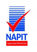 Logo for NAPIT Approved Electrician