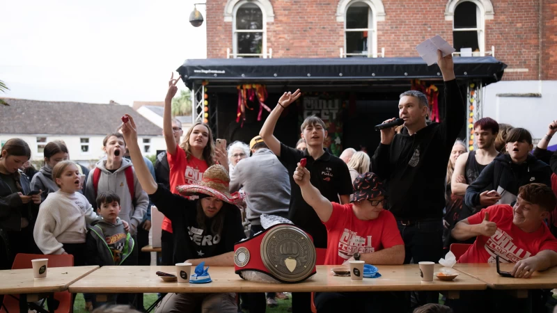 Wiltshire Chilli Eating Contest