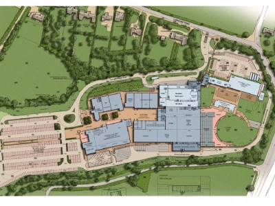 Image Captioned: Garden cente development in Wiltshire