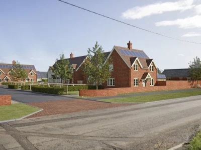Image Captioned: CGI looking into the site