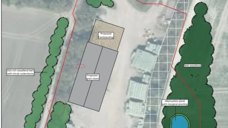 Cover image for Grain dryer and store in Berkshire approved