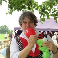 Balloons at a fete