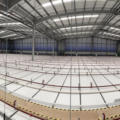 Photo of the chiller coldstore roof