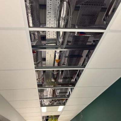 Cable ducts.