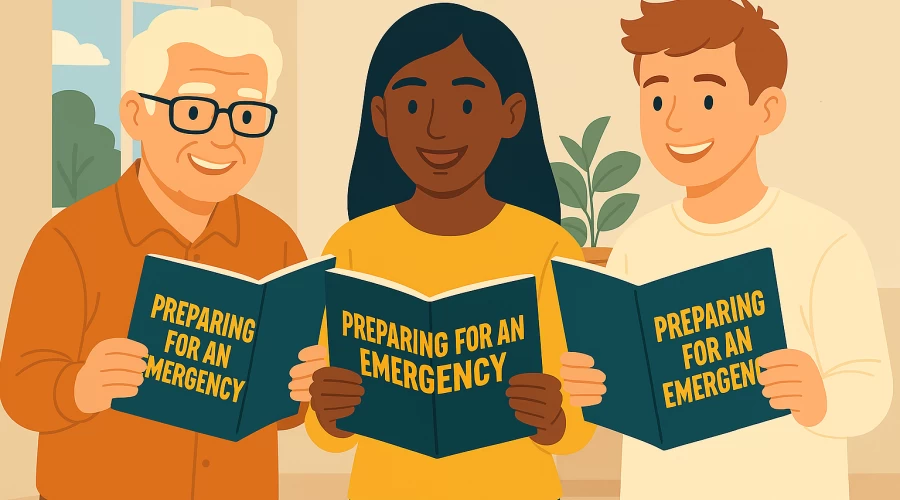 NEW Preparing for an Emergency Booklet